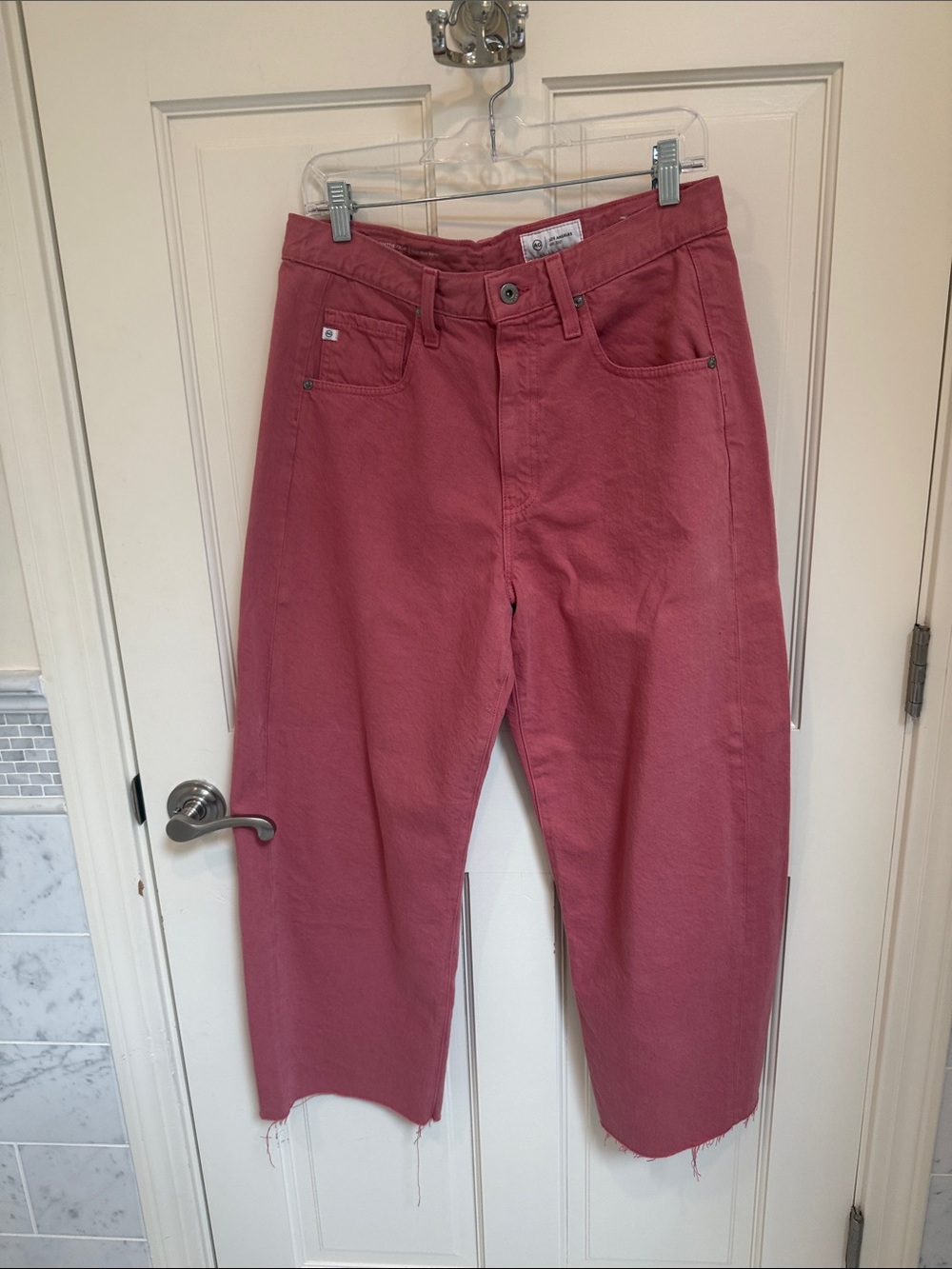 Ag Adriano Goldschmied Dusty Rose Jeans